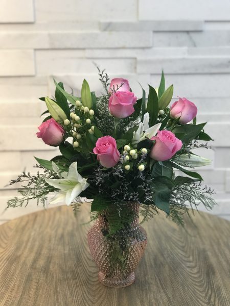 Vintage Pink Roses